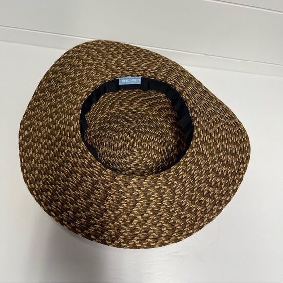 Nine West Stylish Brown Patterned Hat - Picture 5 of 10